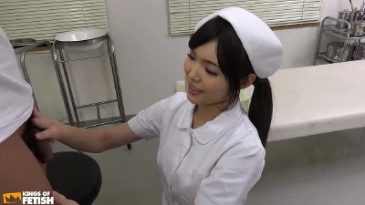 Cover for 'Nasty Japanese Nurse Takes Care Of Her Patients By Sucking And Riding Their Hairy Cocks'