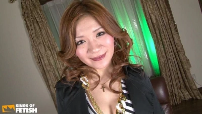 Japanese Babe Masturbates And Blow More Guys While They Spoil Her Bush With Toys